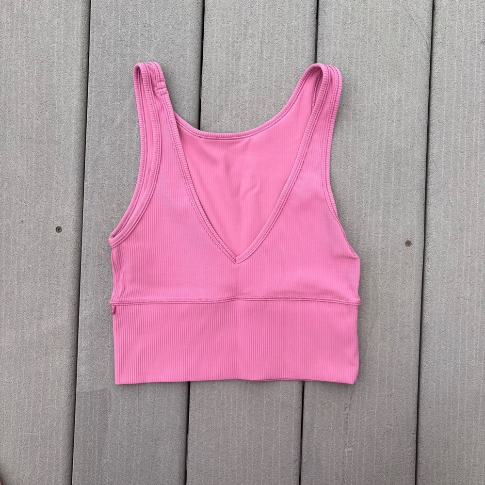 Lululemon Power Pivot Tank- Pink